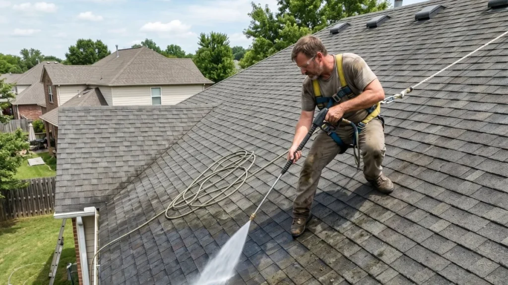 How To Pressure Wash Roof Shingles