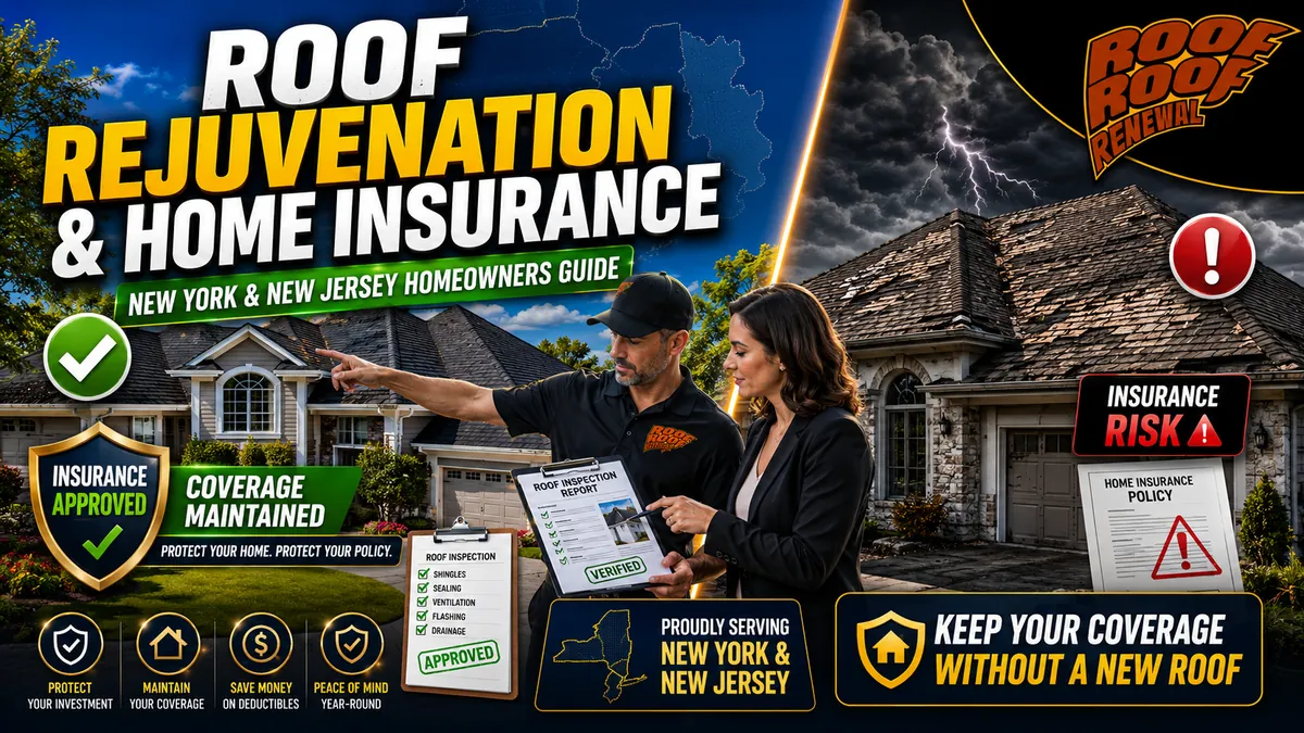 roof rejuvenation and home insurance New York New Jersey homeowners guide